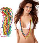 Relaxdays Colier cu mărgele neon colorat Relaxdays, set de 12 (10025275)