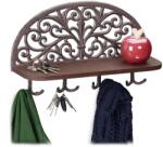 Relaxdays Cuier de haine de perete Relaxdays cu raft (10051492)