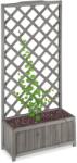 Relaxdays Cutie Relaxdays cu spalier gri (10033837)