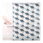 Relaxdays Jaluzea de duș Relaxdays cu design geometric (10054869) Perdea de dus
