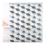 Relaxdays Jaluzea de duș Relaxdays cu design geometric (10054880) Perdea de dus