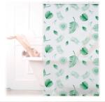 Relaxdays Jaluzea de duș Relaxdays cu frunze verzi (10054990) Perdea de dus
