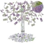 Relaxdays Confetti Petrecere cu Bancnote 40 cm (10037709)