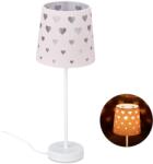 Relaxdays Lampă de noptieră Relaxdays pentru copii cu inimioare (10054858)