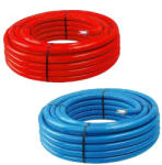  Szigetelt ötrétegű cső 16X2 PIROS 50M/TEK (9MR02162050FR)