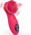Passion Labs Stimulator Rosa Clit Stim, 9 Moduri Vibratii-Pulsatii, Ecran LCD, Silicon, USB, Rosu, Passion Labs Vibrator