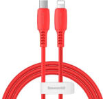 Baseus Cablu Baseus USB-C la Lightning 18W 1.2m - rosu