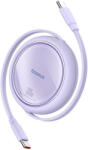 Baseus Cablu Baseus Free2Draw USB-C la USB-C, PD, 100 W, 1 m (violet)