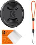 K&F Concept Капачка за обектив 62 мм K&F Concept + кърпичка