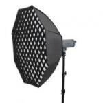Visico softbox 80см с медена пита + speed ring за студийна светкавица