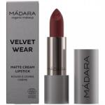 MÁDARA Cosmetics Machiaj Buze Velvet Wear Matte Cream Lipstick Dark Nude Ruj 3.8 g