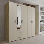 haaus Dressing Malmo V3, Stejar Artisan/Argila, L 201 cm (923860)