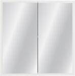 haaus Corp Baie Teno, Suspendat, Alb, cu oglinzi, 60 x 13 x 60 cm (924775)