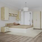 haaus Set dormitor Malmo V17, Pat 200 x 160 cm, Stejar Artisan/Argila (923785)