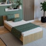 haaus Pat Remi, 200 x 90 cm, saltea spuma inclusa, Stejar Sonoma (920685)