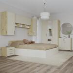 haaus Set dormitor Malmo V14, Pat 200 x 160 cm, Stejar Artisan/Argila (923754)
