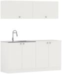 haaus Bucatarie Alegra, Alb, L 160 cm (925987)
