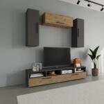 haaus Living Kos V18, Antracit/Stejar Artisan, L 190 cm (921712)