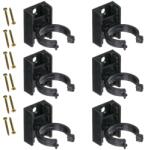 haaus Set 6 Bride Plinta, Negre (917654)