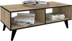 haaus Masuta Cafea Melo, Stejar Artisan/Negru, 110 x 50 x 40 cm (925482)