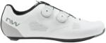 Northwave Revolution országúti kerékpáros cipő - fehér/szürke