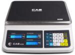 CAS PRII-15CB árszorzós mérleg, lapos, 15 kg, soros porttal (PRII-15CB)