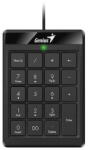 genius Tastatura numerica GENIUS G-31300016400, NumPad 110, USB, 19 taste, negru (G-31300016400)