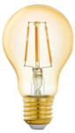 EGLO LED lámpa , égő , izzószálas hatás , filament , E27 , 4.9W , meleg fehér , dimmelhető , borostyán ságra , EGLO Connect. Z , Zigbee , 12221