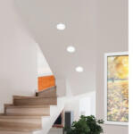 EGLO LED lámpatest , spot , 6W , süllyesztett , természetes fehér , dimmelhető , fehér/ átlátszó üveg , EGLO , SALABATE , 98241