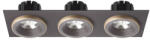 Rendl light studio SHARM SQ III zápustná hnědá/perleťová zlatá 230V LED 3x10W 24° 3000K (R13262)