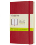Moleskine QP613F2 softcover plain notebook 90x140 mm