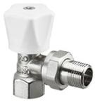 OVENTROP Rad. Sz. Kézi Sarok 3/4" Bordás Kerék Hr-típus, Nikkelezett (1190556)