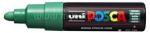 uni Dekormarker 4, 5-5, 5mm, Uni-Posca PC-7M zöld (UNI_62845) (UNI_62845)