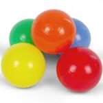 Infantastic Set 300 bile colorate pentru copii, diametru 5, 5 cm, plastic (BBL300/2) Decoratiune camera copii