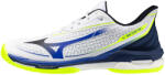 Mizuno Wave Exceed Tour 7 Clay White/Dazzling Blue/Lightning Férfiteniszcipő EUR 44