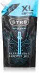STR8 Wild Beat tusfürdő gél utántöltő 550 ml