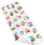 FizioTab Fürdőszőnyeg, csúszásgátló, FizioTab®, 100×40 cm, Ábécé (AlphabetBathMat)