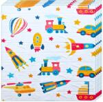 Teno 10 db Teno® 3D téglatapéta szett, rakétaminta, 5, 25 m2 fedettség, öntapadó, vízálló, könnyen telepíthető, modern dizájn, 70x75 cm, fehér (TENO1891S10)