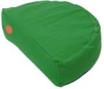 Bindu Meditációs párna huzat (félhold) Fűzöld - Bindu