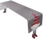 Ruhhy 22501 Karácsonyi asztali futó filc lábakkal 180 × 33 cm, szürke (22501)