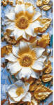 Origami Pictura pe numere cu sasiu si set de culori acrilice metalizate, 40x80 cm, LW5103 (LW5103) Carte de colorat
