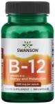Swanson Vitamin B-12, 500 mcg, 100 capsule, Swanson
