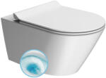 SAPHO GSI KUBE X fali WC. GeniusFlush. 36x55cm. dual matt fehér