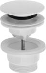 SAPHO BRUCKNER klik-klak mosdólefolyó. túlfolyó nélküli. 5/4. 4-45mm. ABS/fehér