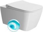 SAPHO GSI NUBES SWIRLFLUSH fali WC. 35x55cm. dual-matt fehér