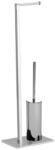 SAPHO WC-papírtartó állvány kefével. króm