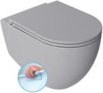 SAPHO ISVEA INFINITY RIMLESS fali WC. 36.5x53cm. szürke