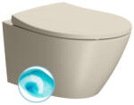 SAPHO GSI MODO SWIRLFLUSH fali WC. 37x52cm. dual matt kréta