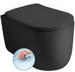 SAPHO KERASAN NOLITA fali WC. NORIM. 35x55cm. matt fekete