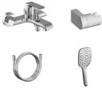 RAVAK Flat fali kádcsaptelep szettel, króm FL 022.00CR+S